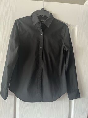 Worthington Black Women's Dress Shirt - Button Front
